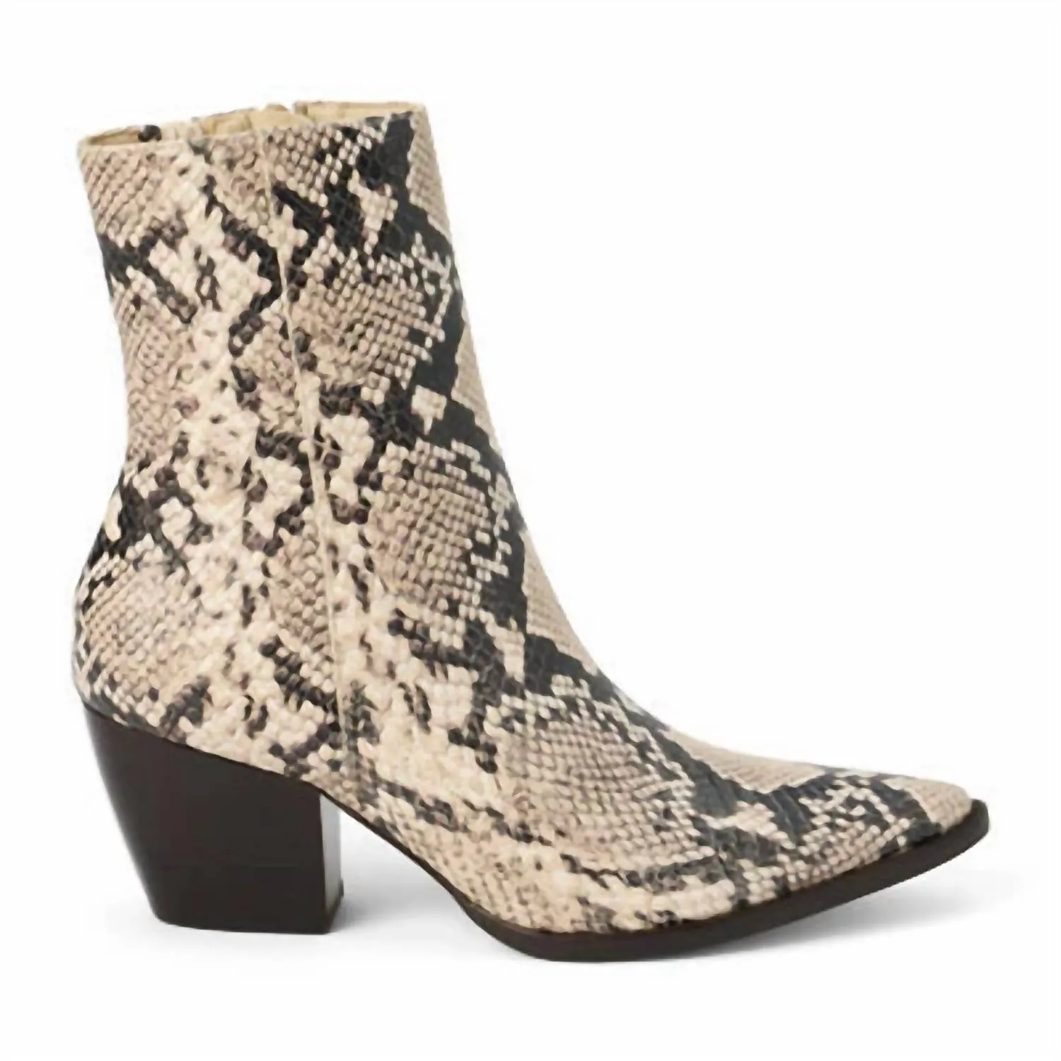 Rugged Look Women's Caty Bootie In Neutral Ssnake