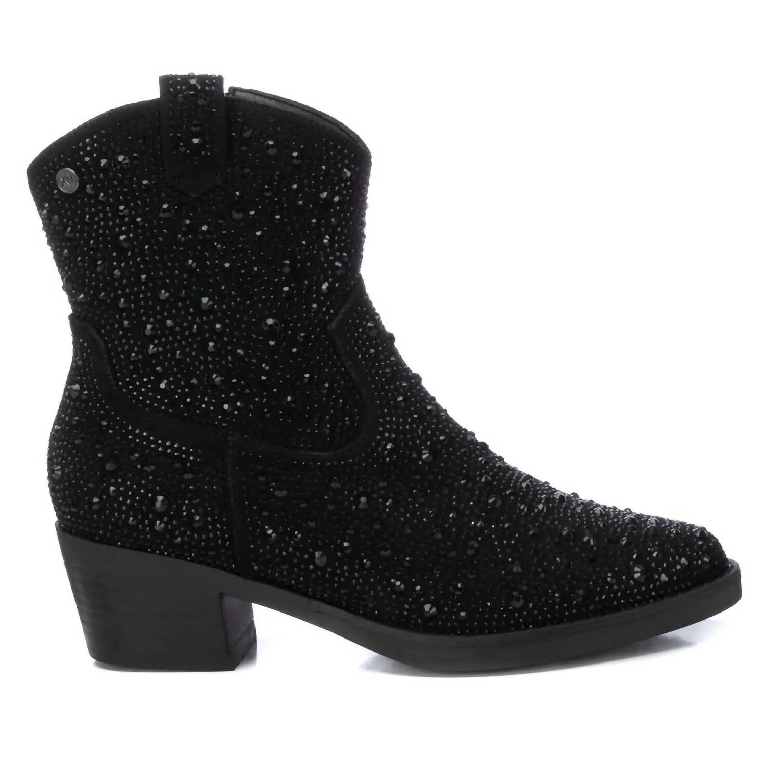 Women's Cowboy Booties In Black Stable Support Weekend Camping