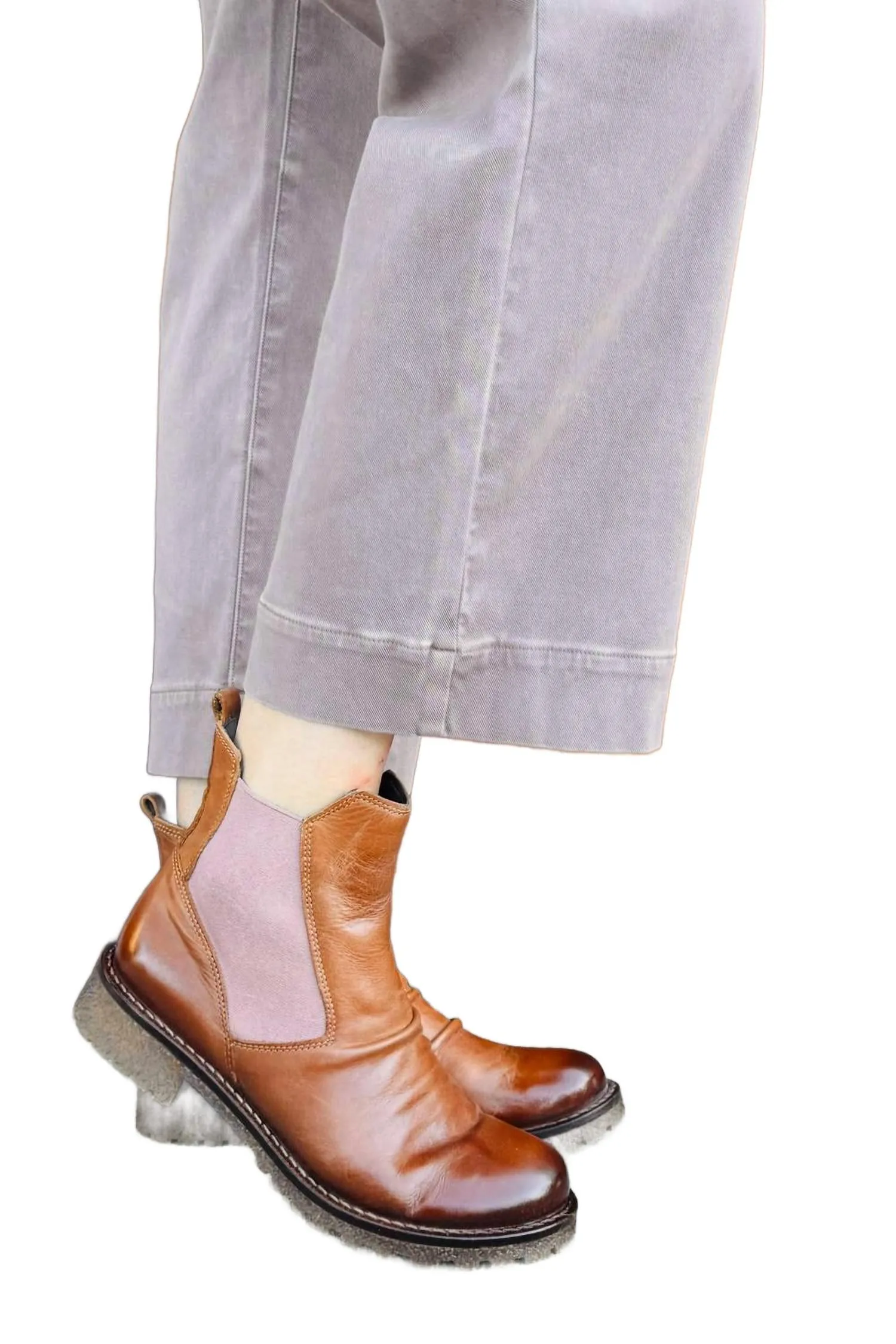 Women's Cruz Boot In Cognac Active Lifestyle Torsion Stability System