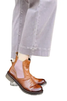 Women's Cruz Boot In Cognac Active Lifestyle Torsion Stability System