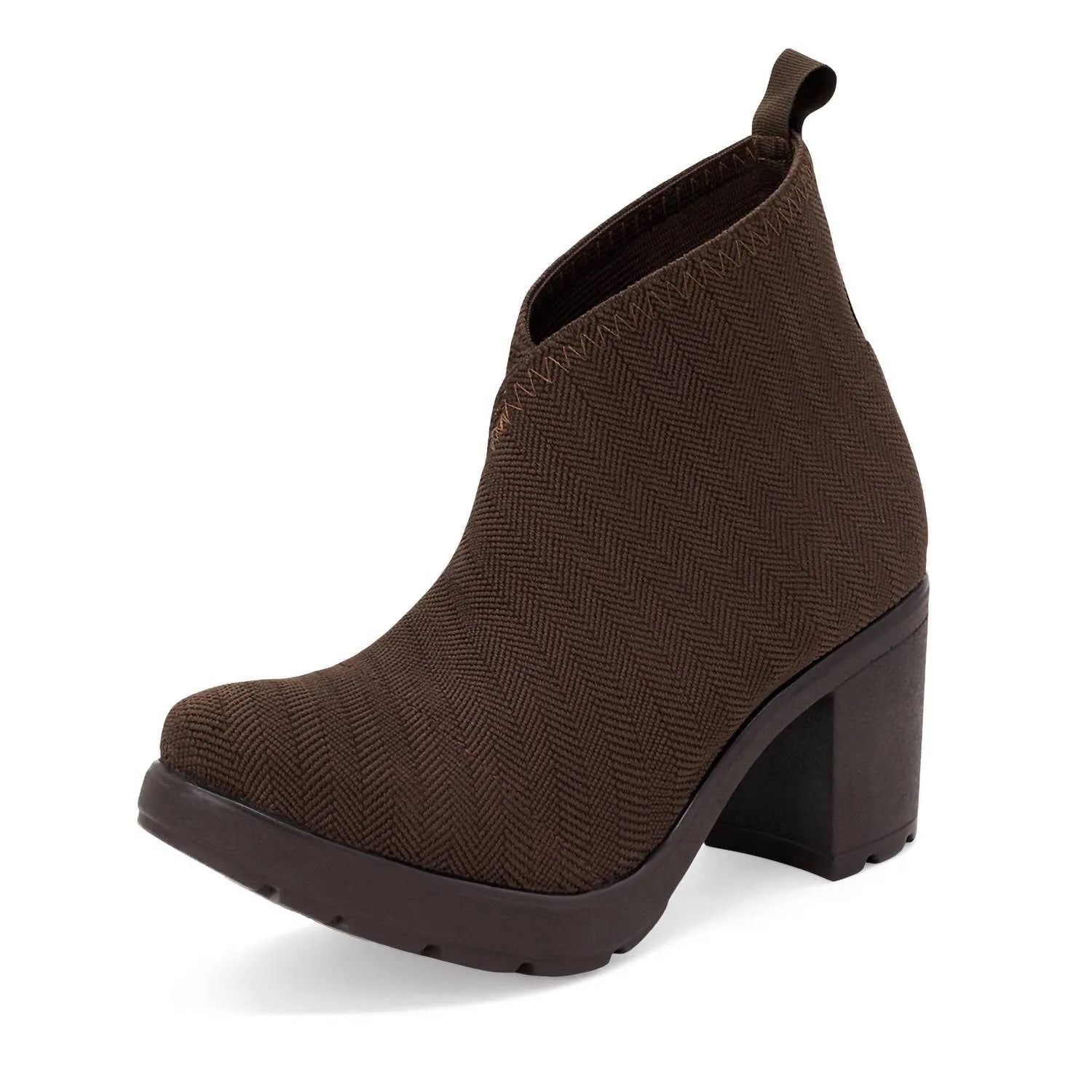 Women's Cypress Boot In Brown Herringbone Street Utility