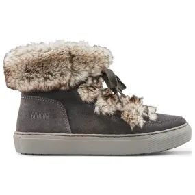 Women's Dasha Furry Booties In Pewter Stud Look Comfortable Footwear