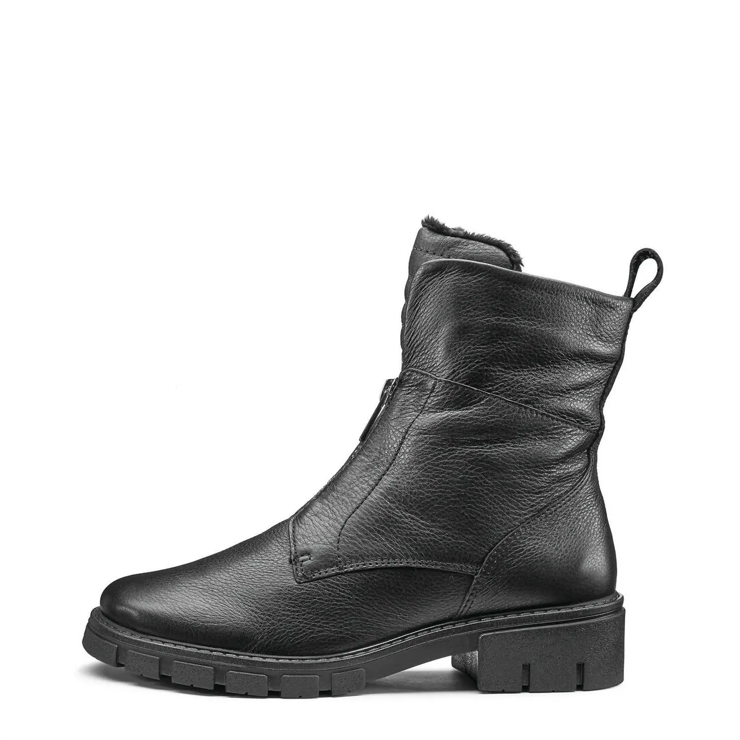 Women's Deon Boots In Black All-Weather Design. Insulated Snowy Path