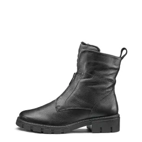 Women's Deon Boots In Black All-Weather Design. Insulated Snowy Path