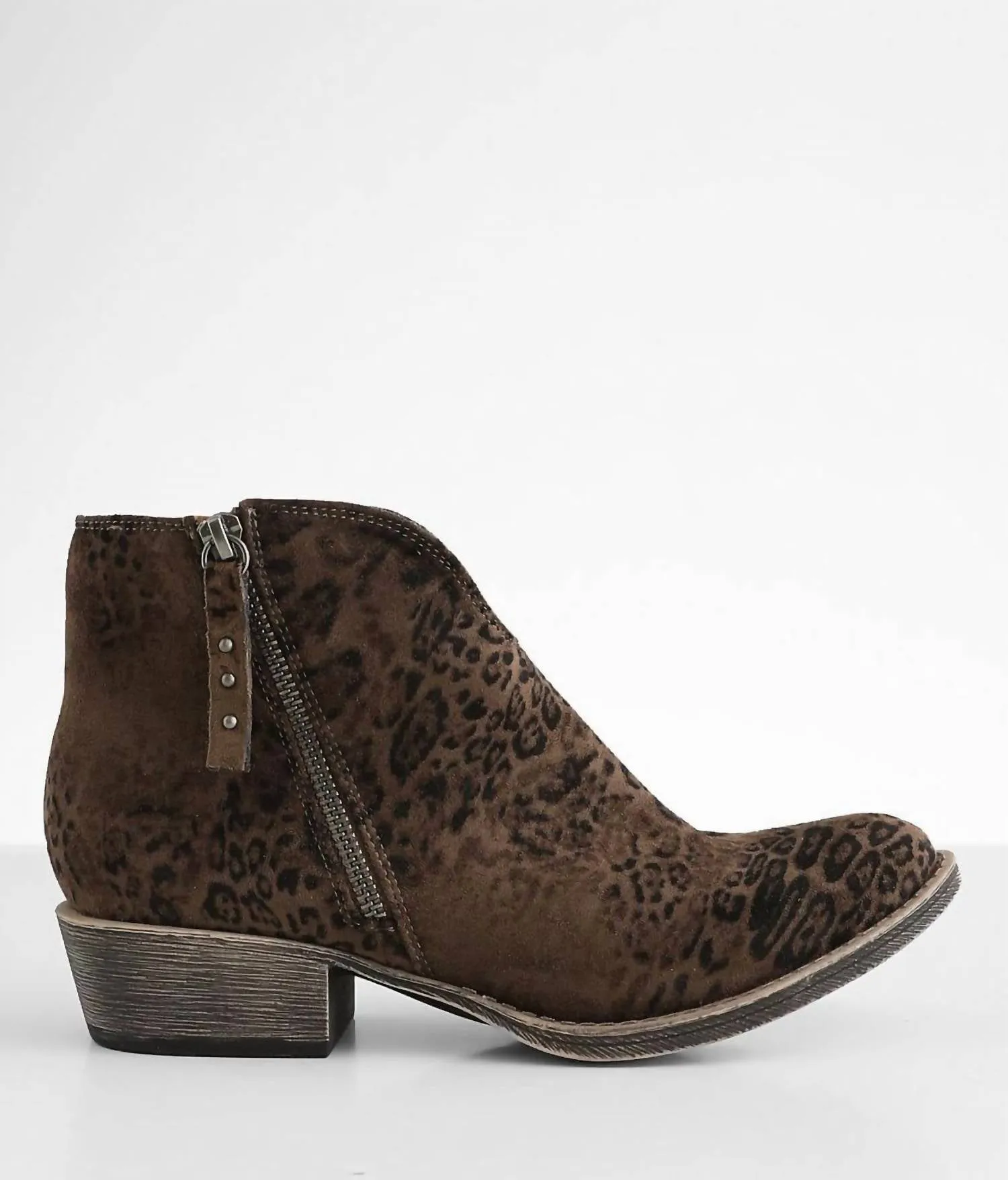 Zip Fast Fresh Style Women's Divine Leopard Boot In Taupe