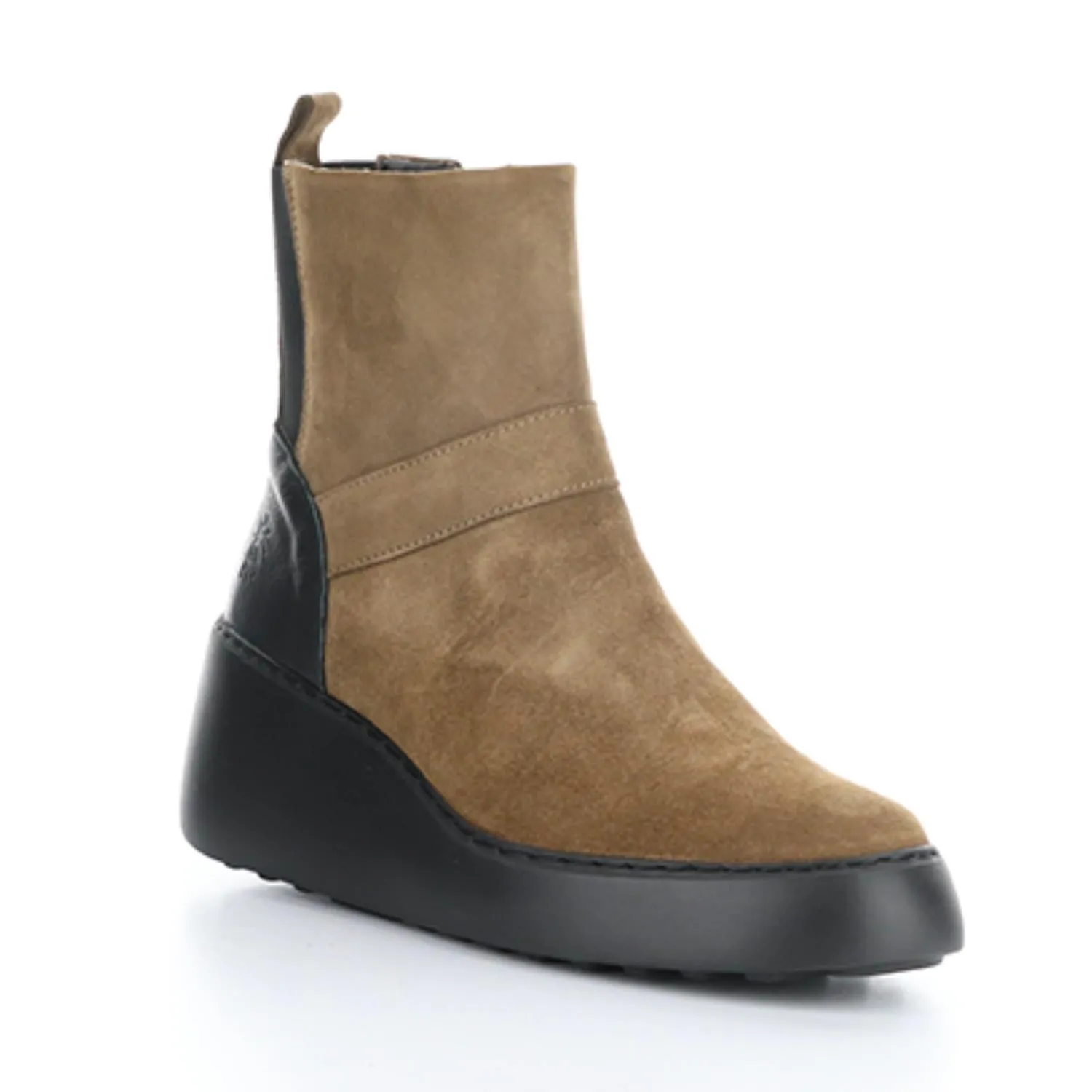 Women's Doxe Suede Boot In Taupe Neutral Build Cool Look