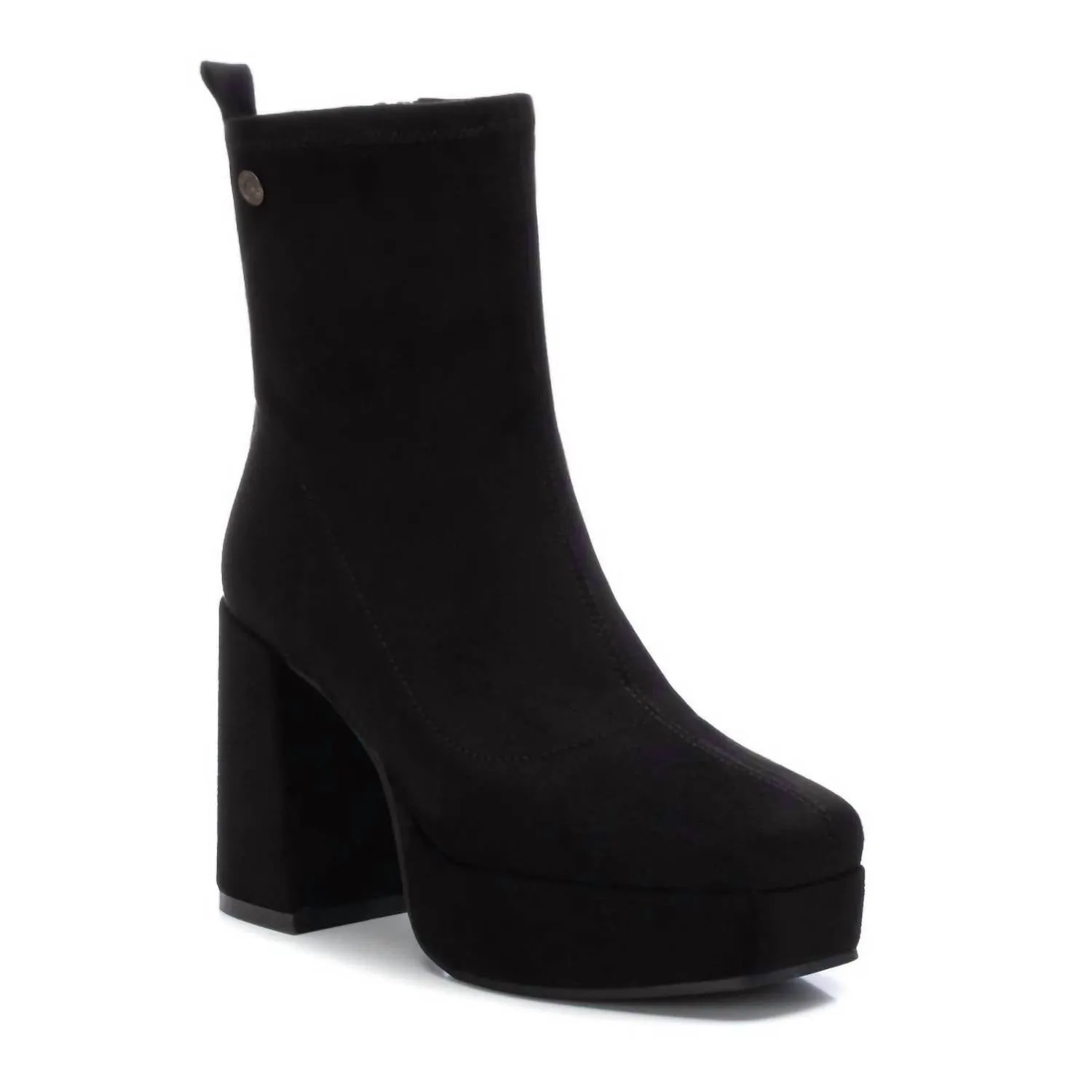 Women's Dress Booties In Black ErgonomicDesign MoistureWicking