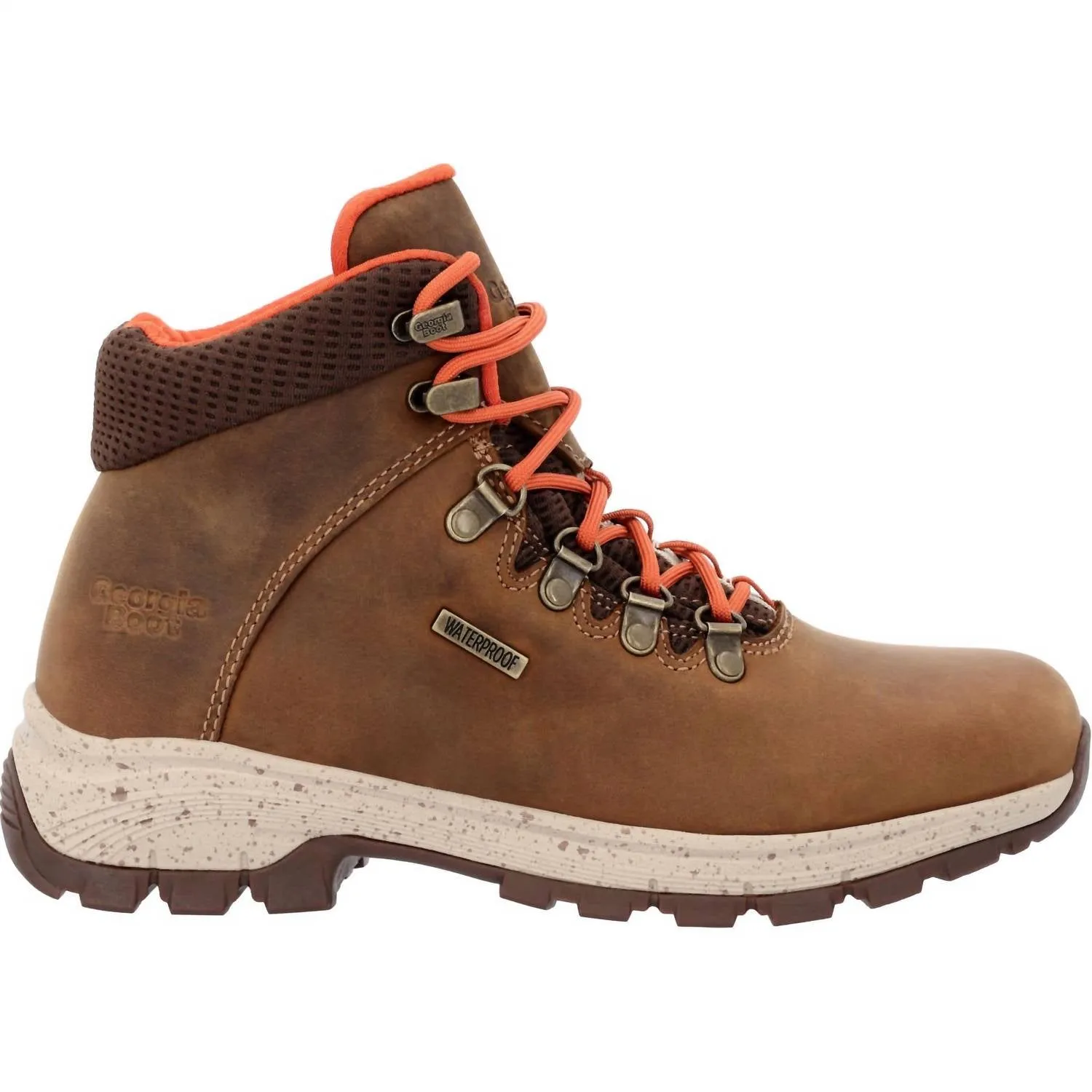 Indoor Women's Eagle Trail Waterproof Hiker Shoes - Medium Width In Brown
