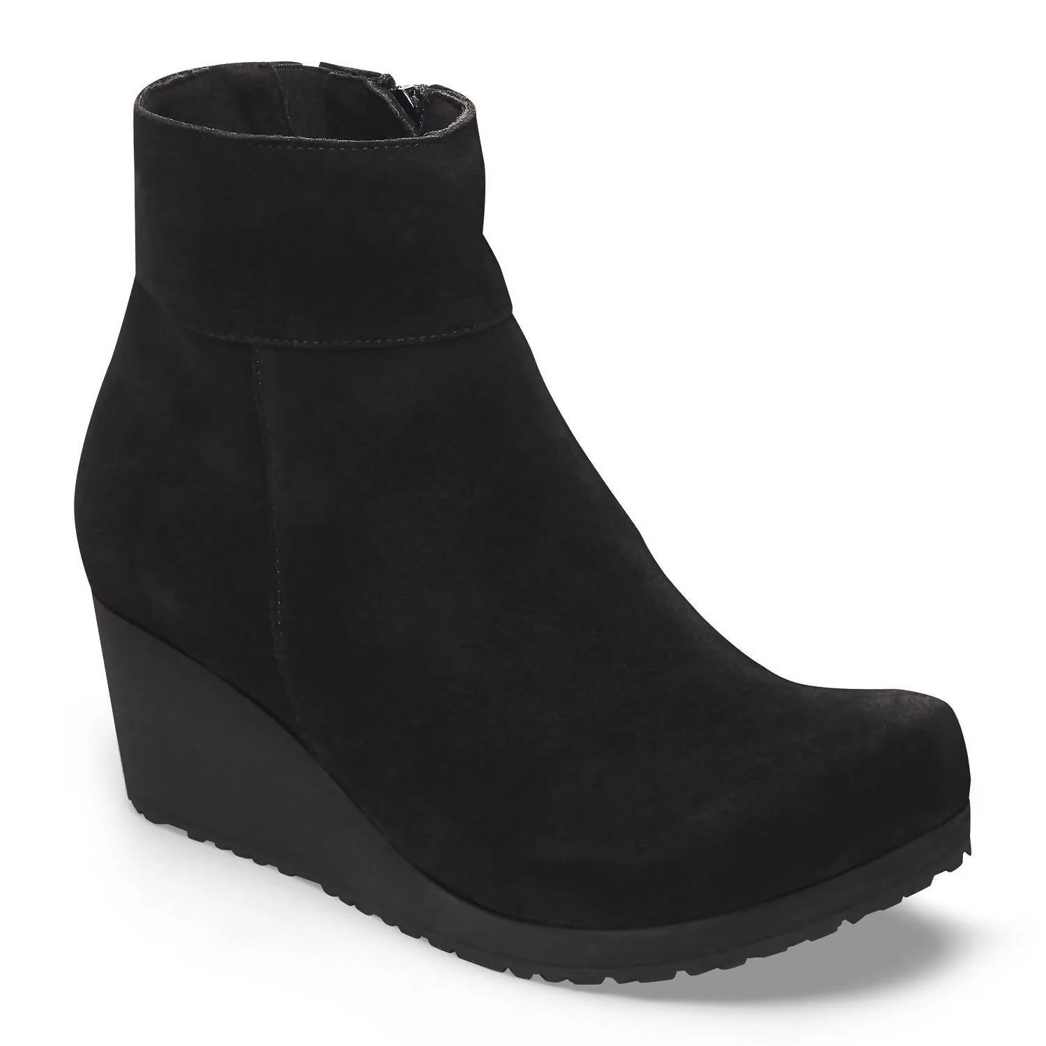 Women's Ebba Boots In Black Suede Comfortable Upper