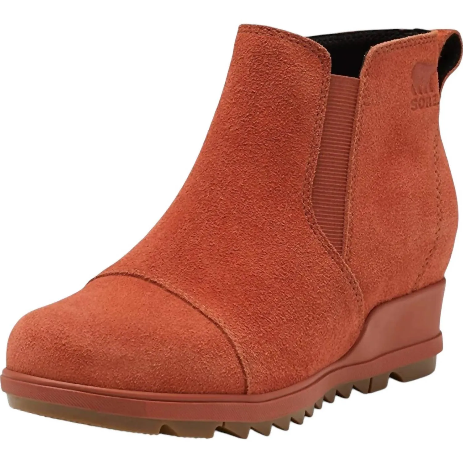 Women's Evie Pull On Boots In Warp Red Durable Shell All Day Wear Cushioned Fit