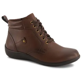 Trendy TPU Outsole Women's Fasion Booties In Brown