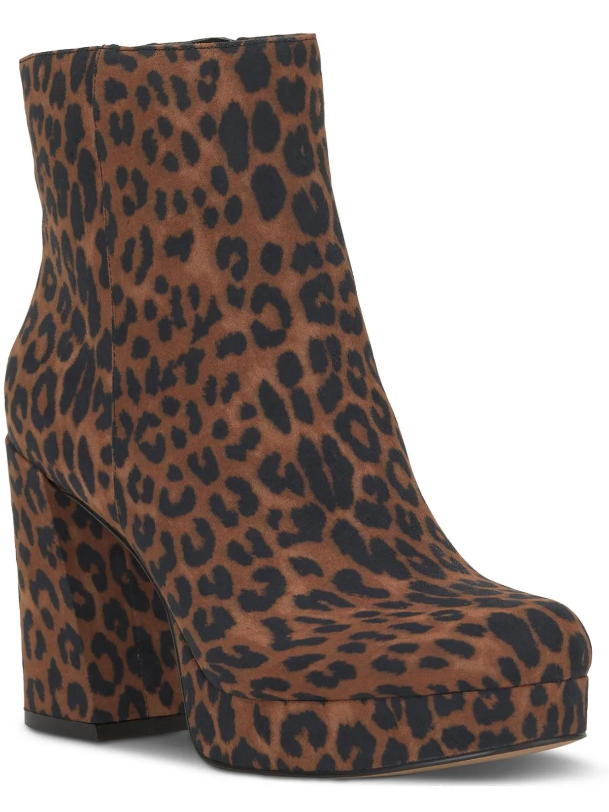 Womens Faux Suede Ankle Booties ArchSupport Stable base