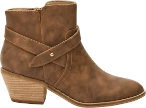 Women's Fed Up Ankle Bootie In Dark Cognac High   Quality Modern Edge