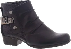 Women's Gratasha Hardware Boots In Black Anti Odor Urban Commute