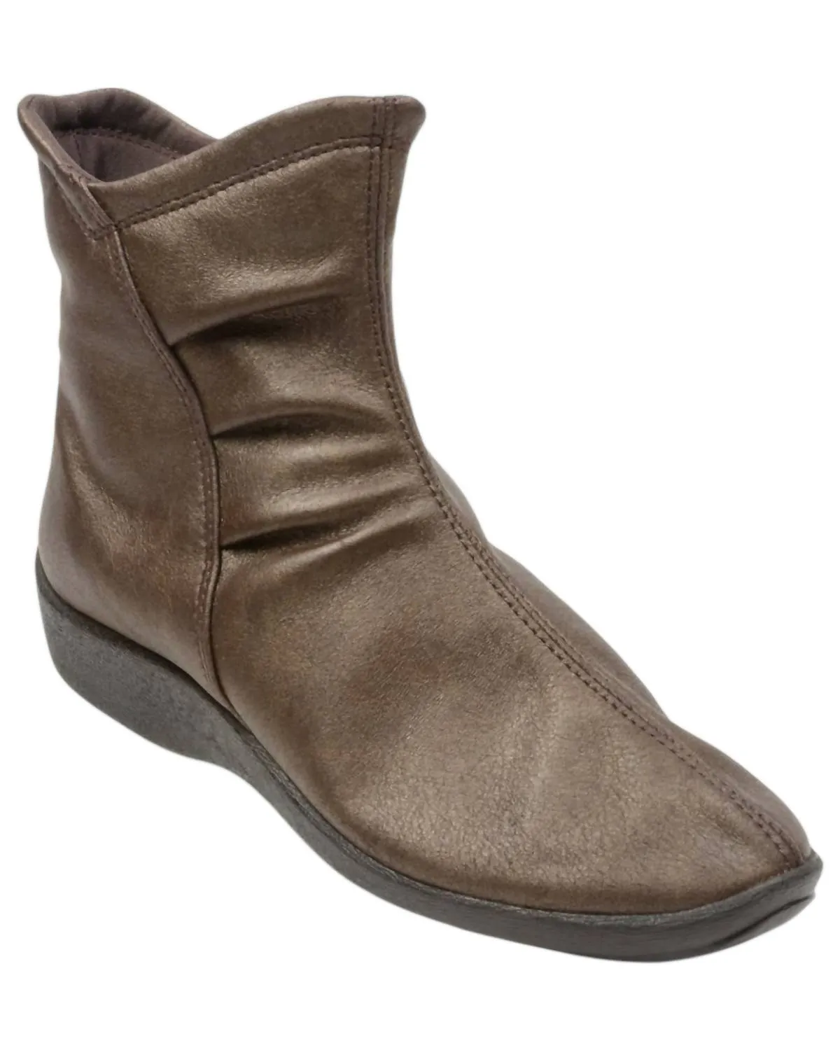 Women's Half Soft Booties In Bronze Classic Line