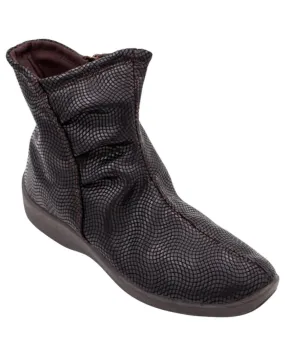 Women's Half Soft Booties In Brown Creative High Quality Leather