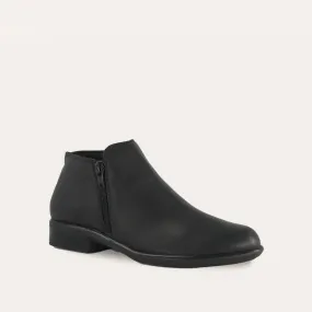 Women's Helm Bootie - Medium In Water Resistant Black Anti Odor Winter Walker Sweat Wicking