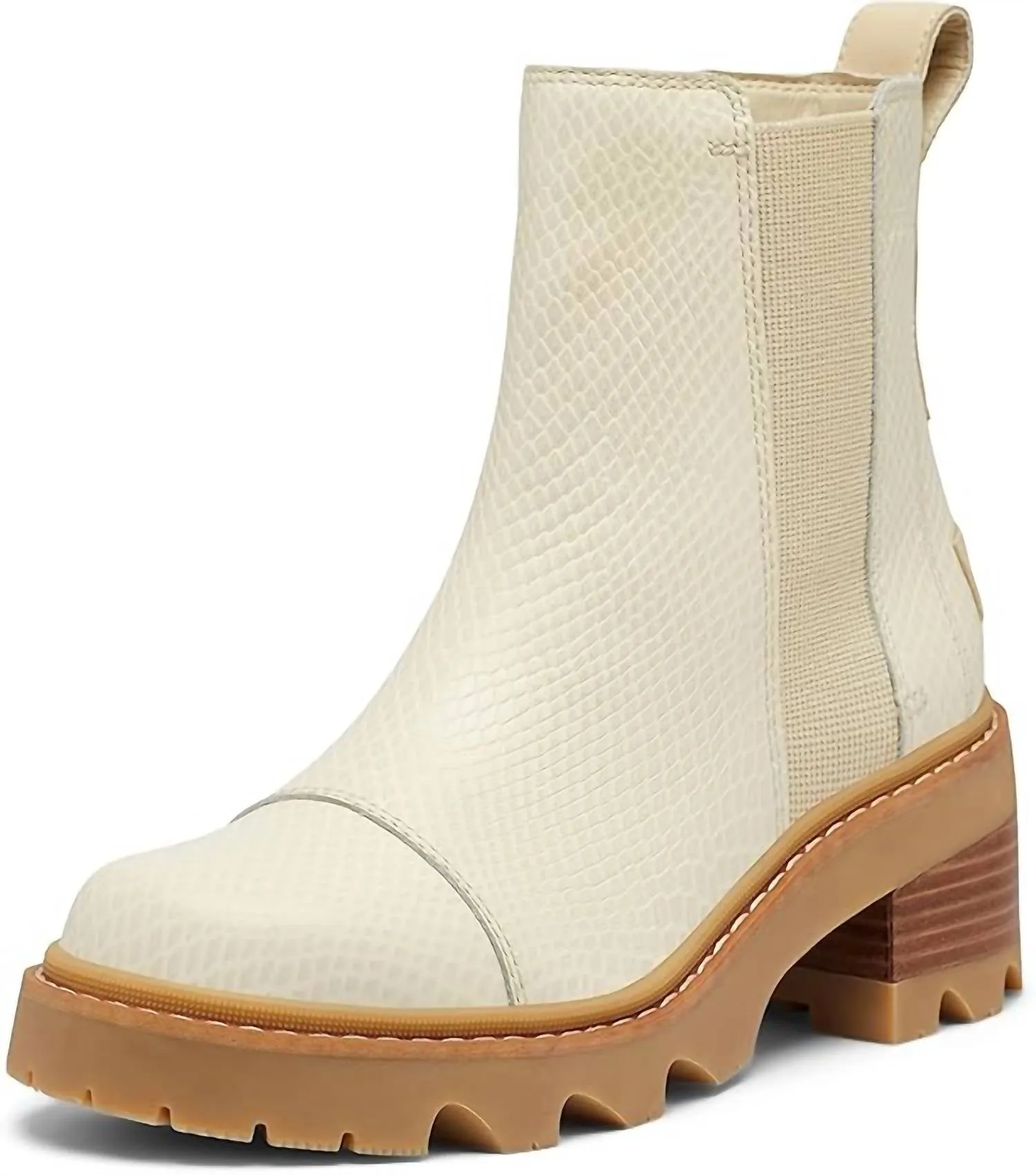Cowboy Fan Women's Joan Now Chelsea Bootie In Bleached Ceramic
