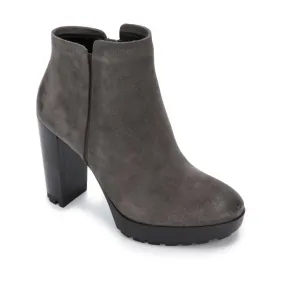 No Pressure Womens Justin Lug Chelsea Pg Faux Leather Ankle Boots In Asphalt