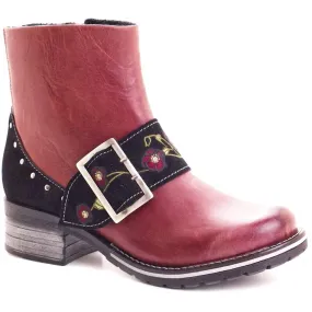 Premium Protection Stable Support Rainy Day Commuter Women's Kamilah Boot In Ruby