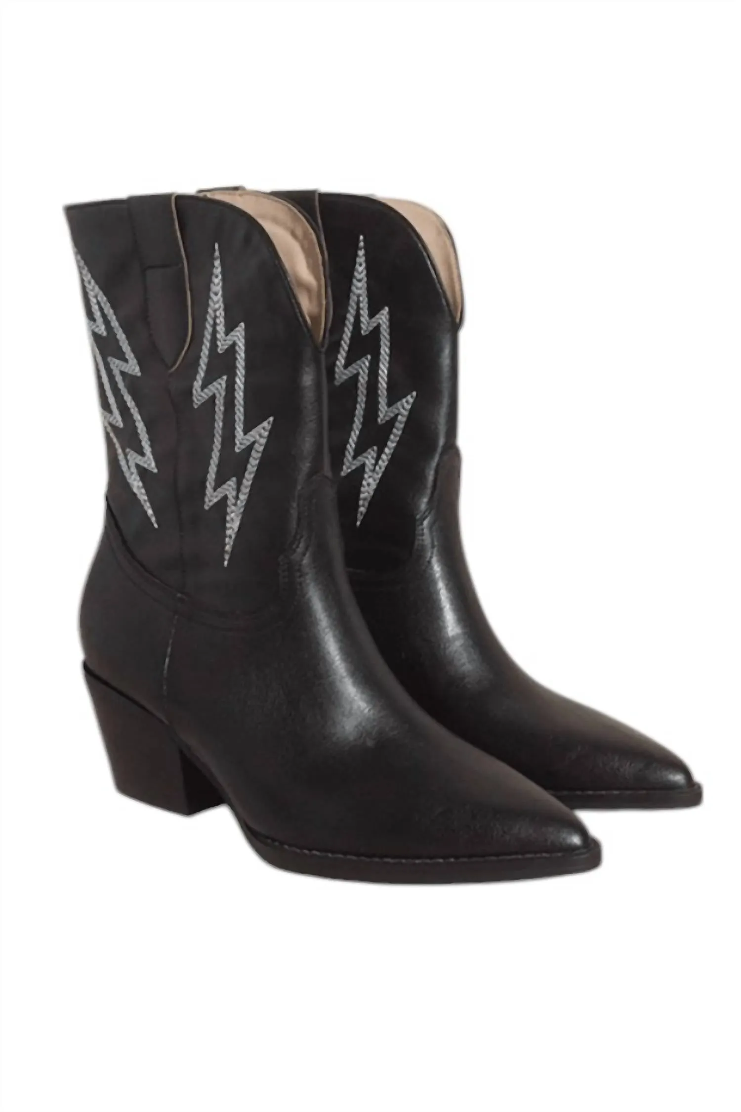 Women's Lightning Strikes Boot In Black Heat   Resistant