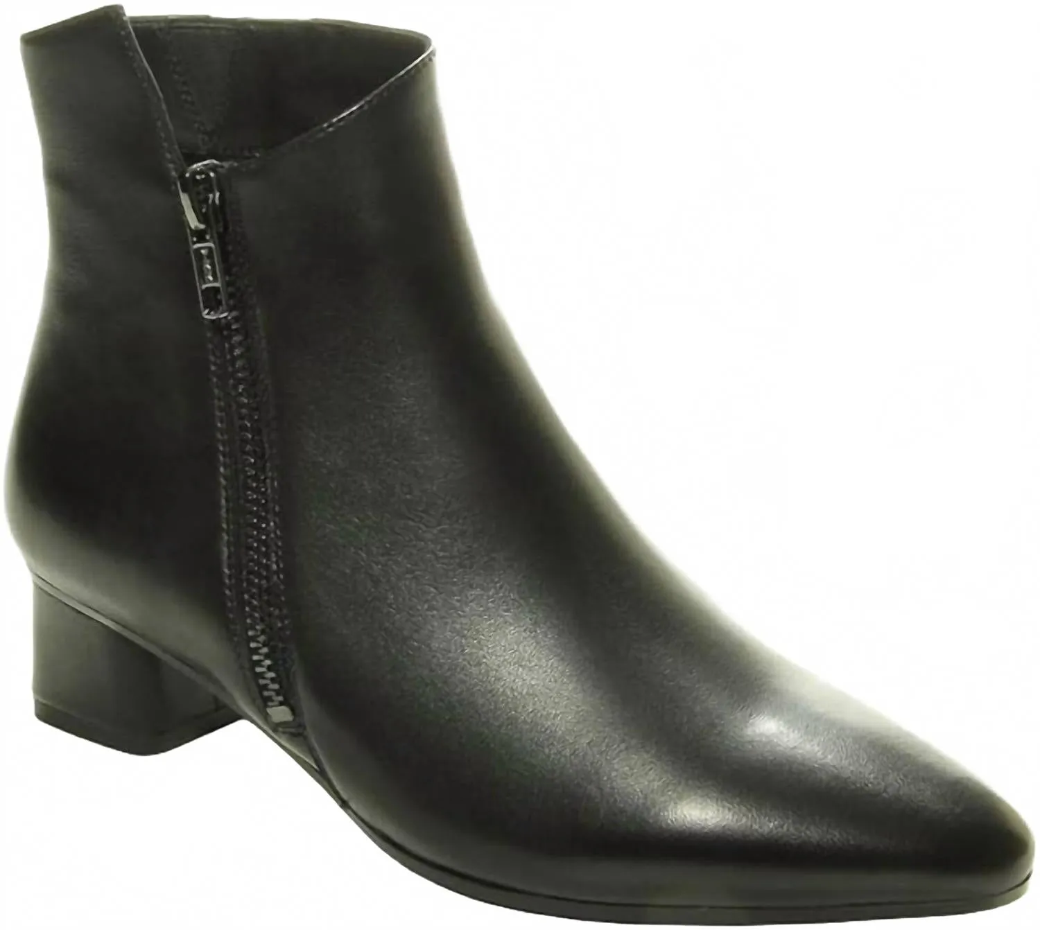 Women's Liking Boot In Black Nappa Practical Choice Protective Finish Rough Terrain