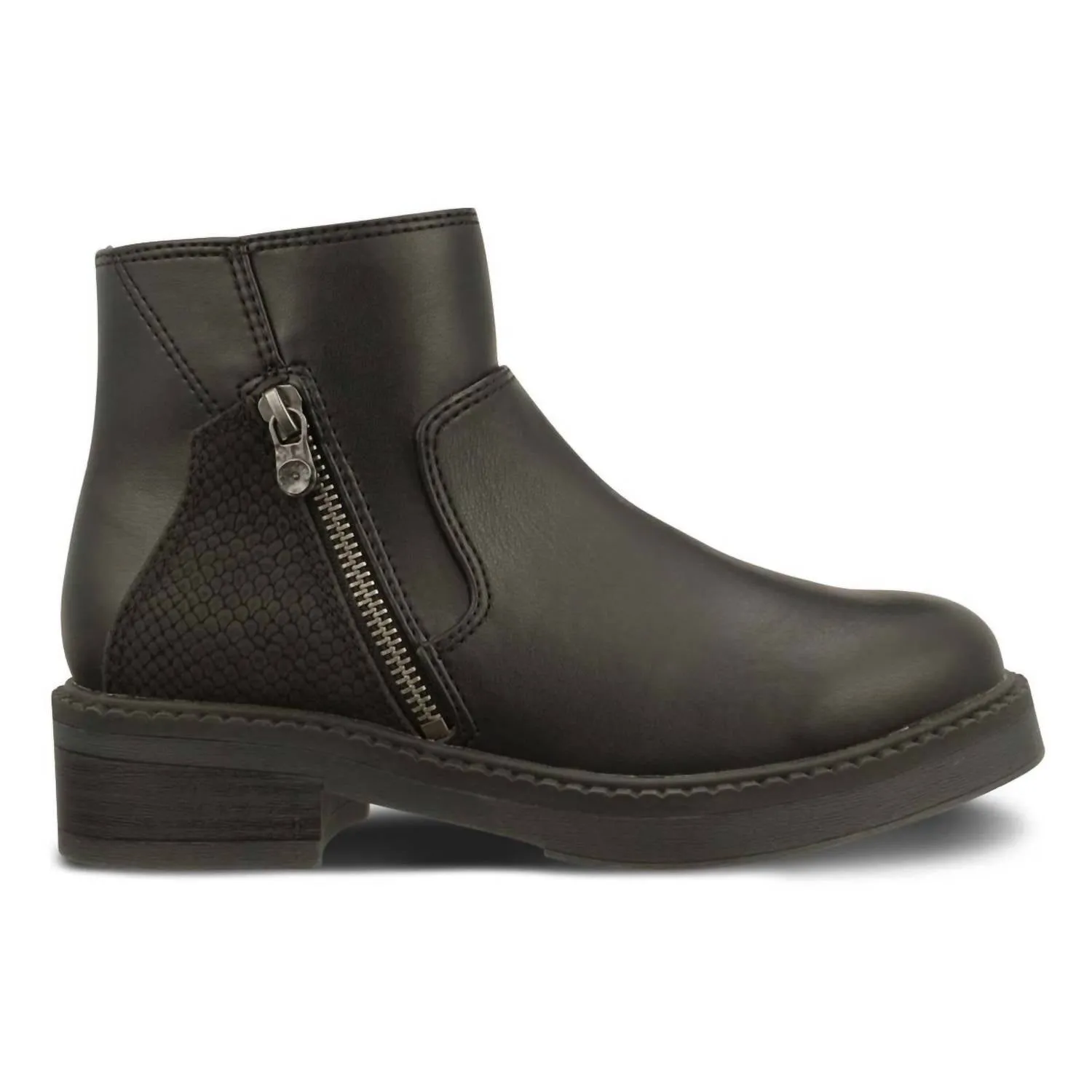 Women's Malibu Vienna Chelsea Boots In Black Far Out/hibernator ReinforcedHeel