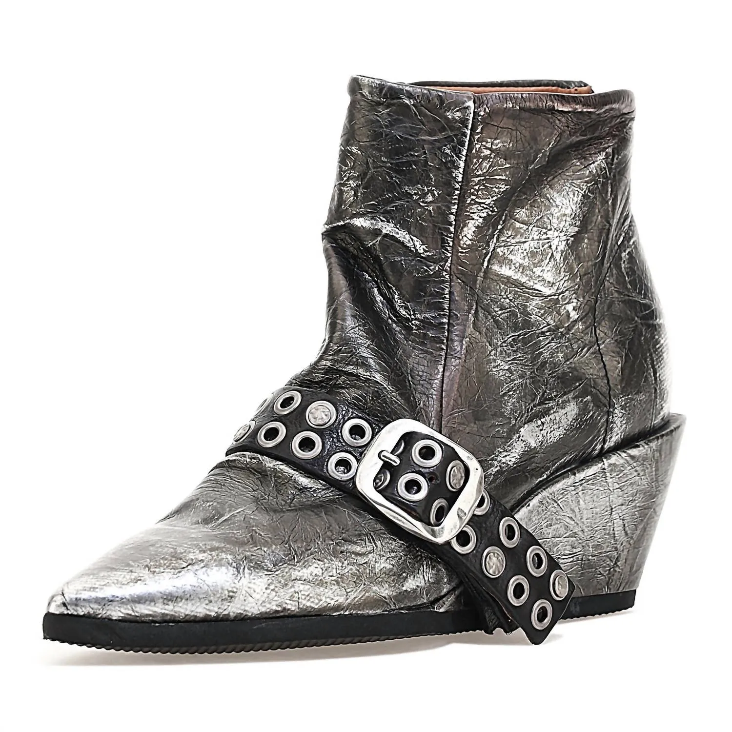 Women's Maxie Bootie In Antique Silver Classic Touch
