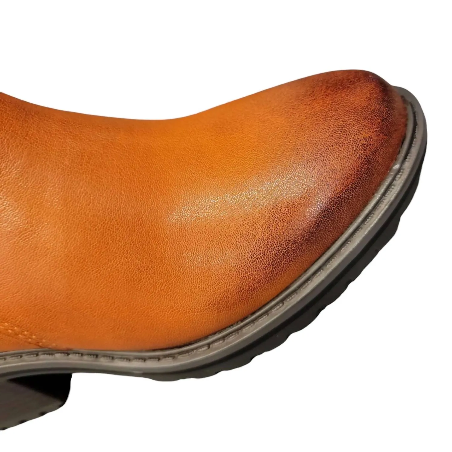 Women's Meara Leather Boots In Sundial Sport Inspired