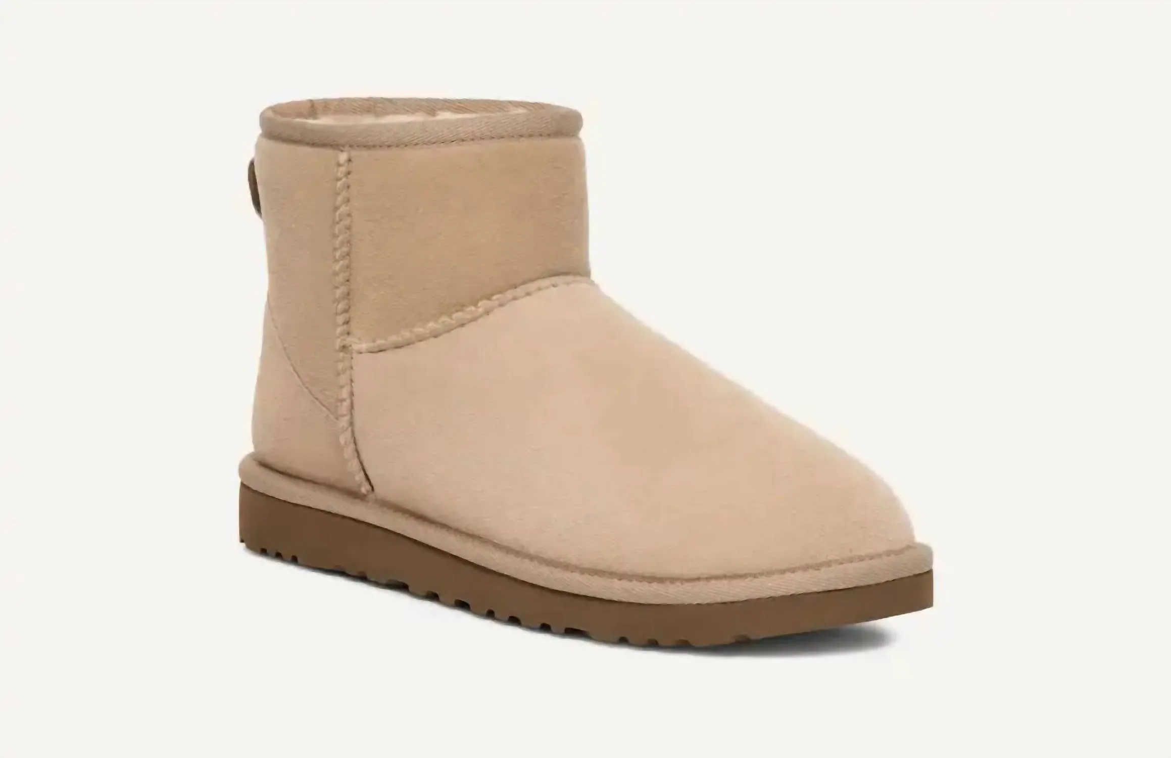 Women's Mini Ii Ankle Boot In Sand natural materials