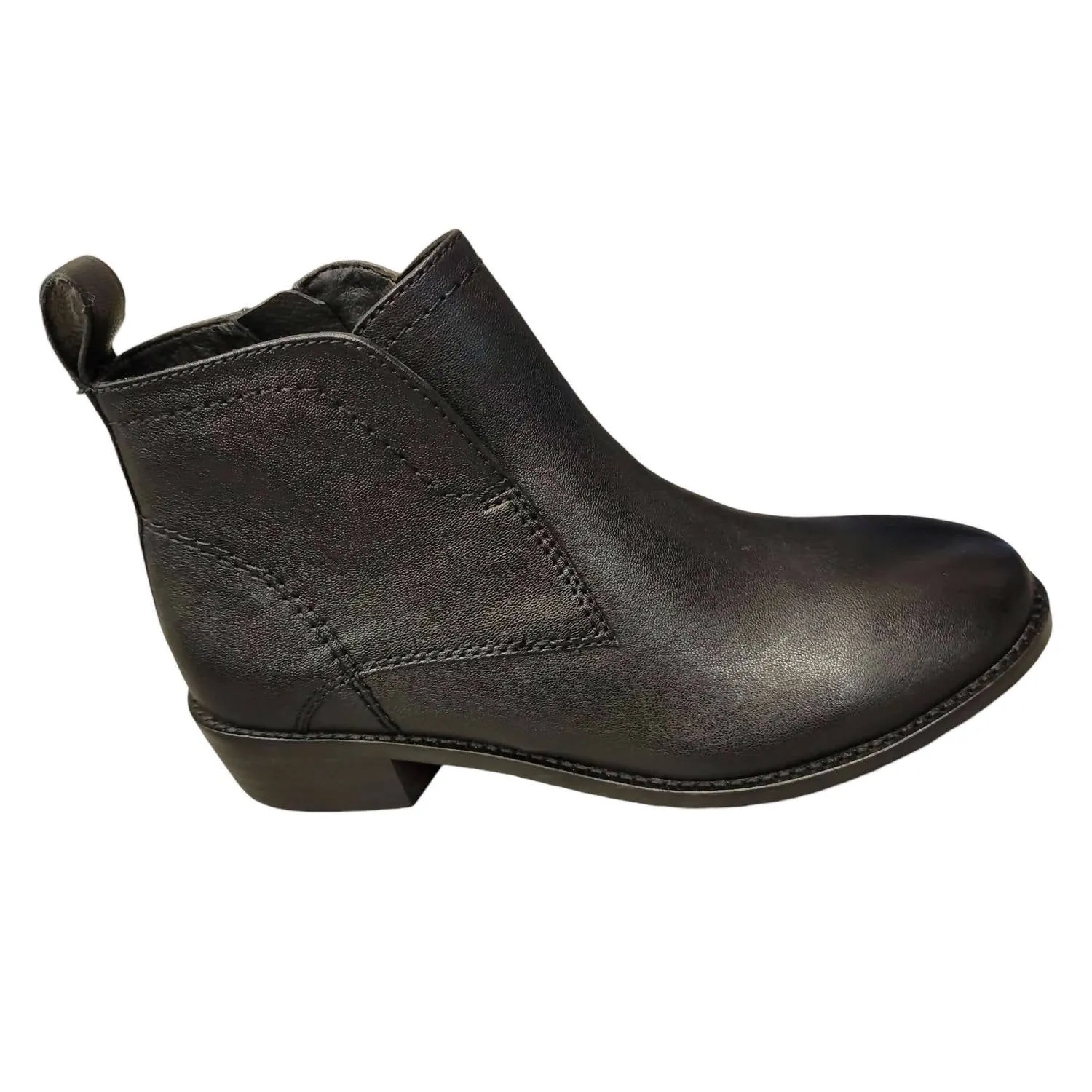 Women??S Nico Leather Ankle Boot In Black Quick Wear