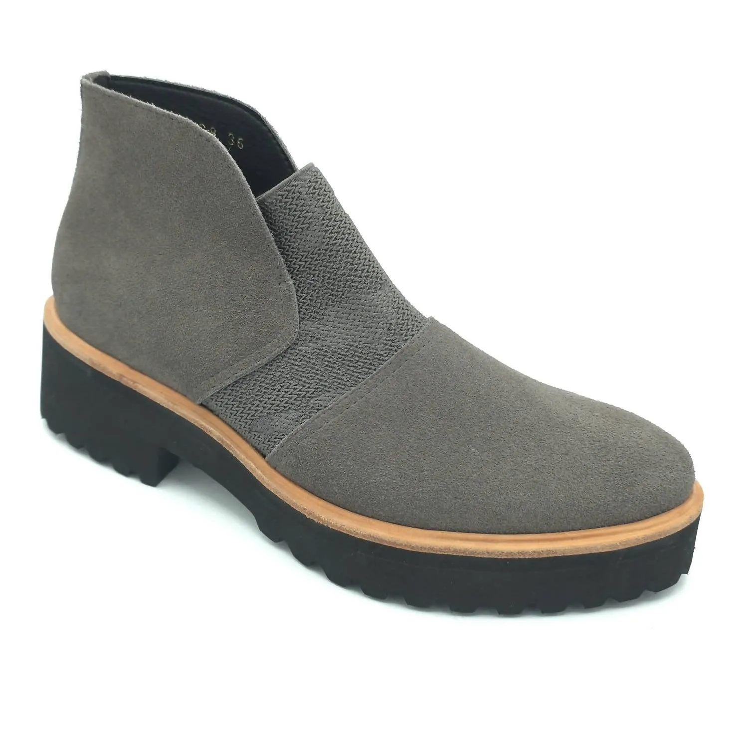 Women's Nu Banded Bootie In Grey Anti Slip Traction Quick Drying Adventure Journey