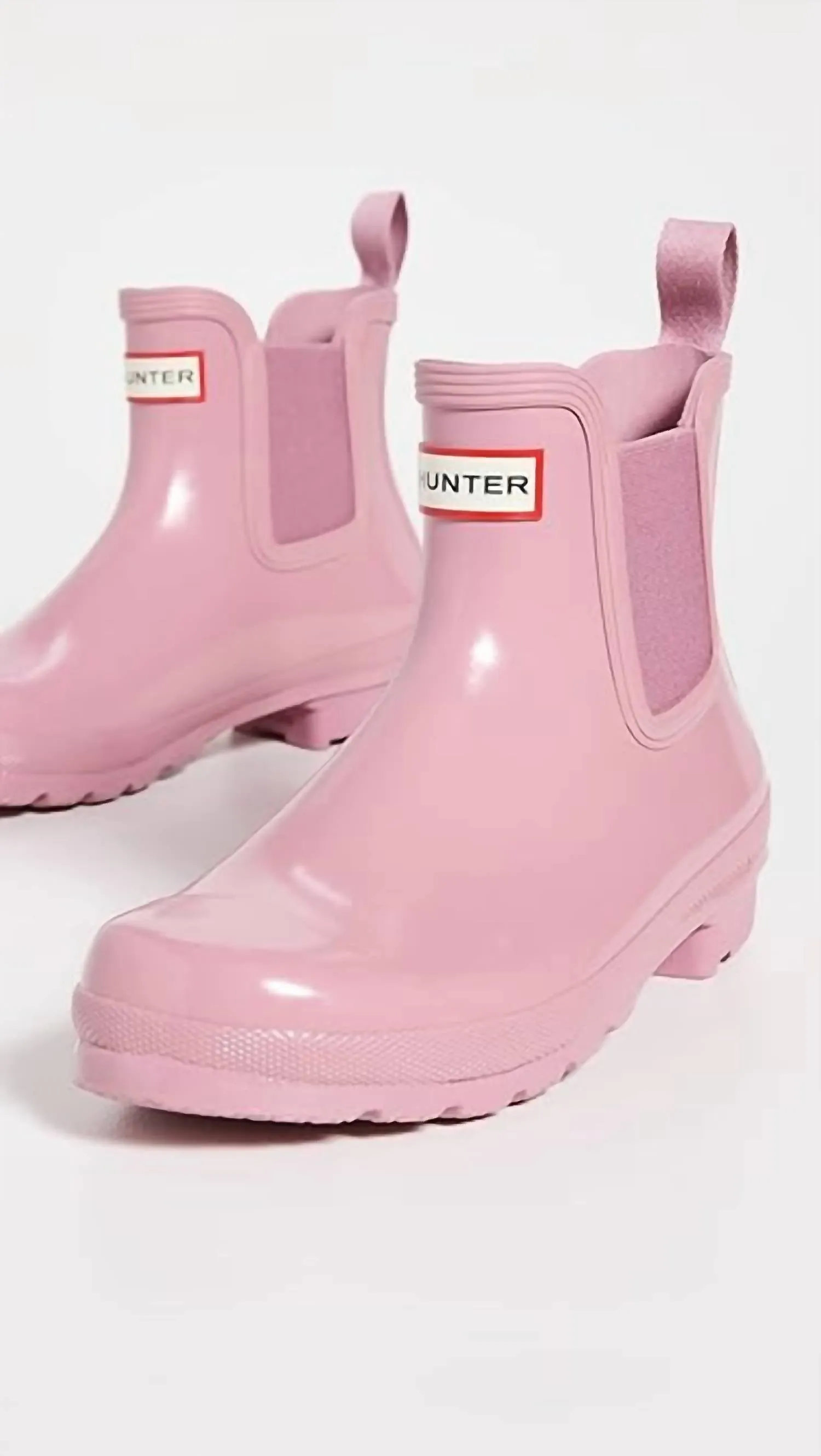 Women's Original Chelsea Gloss Boots In Tufted Purple rubber Factory Worker