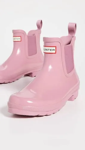 Slim Profile Outdoor Ready Women's Original Chelsea Gloss Boots In Tufted Purple