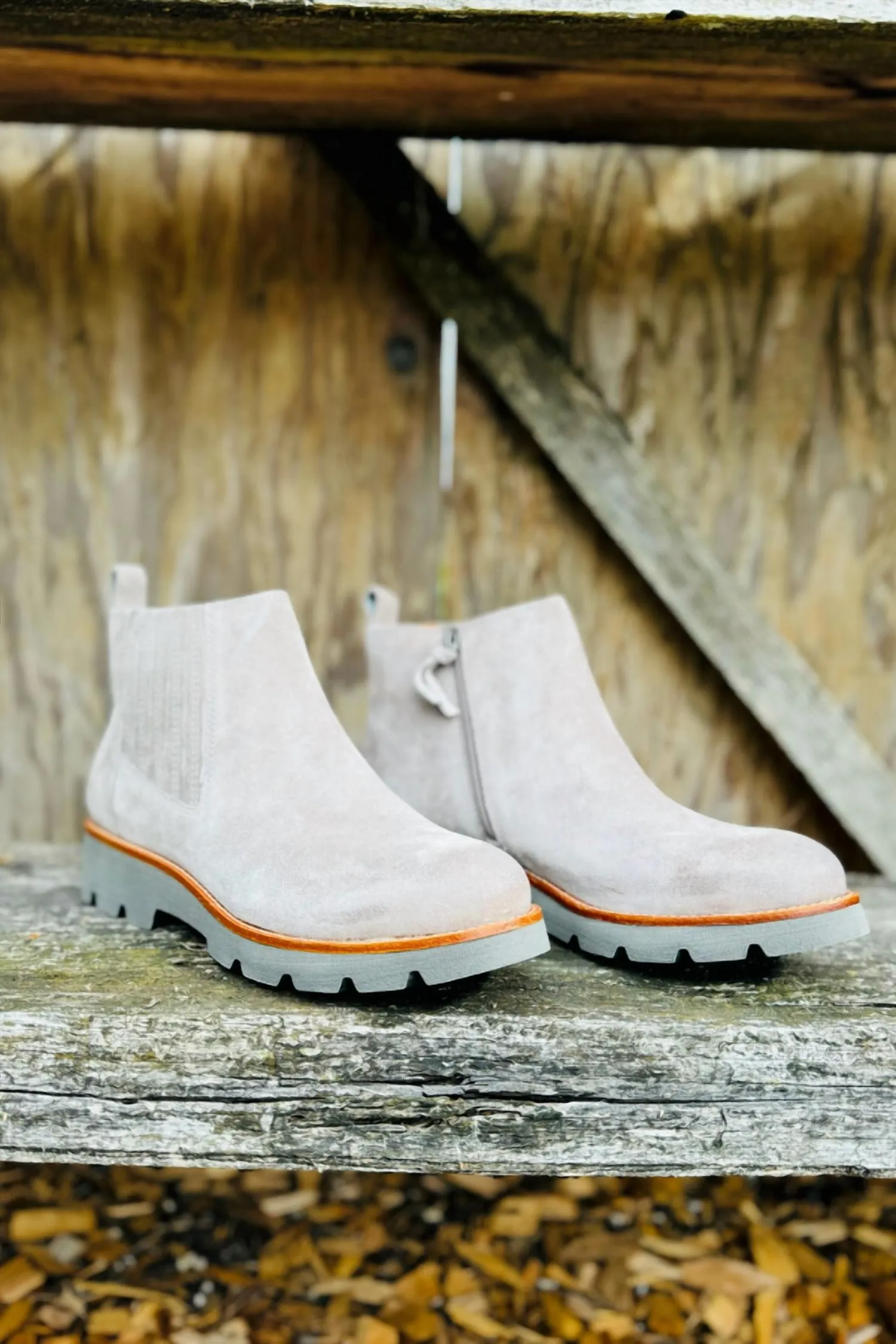 Women's Paige Boot In Pietra Grey Comfort Lining Mountain Climber Anti   Static