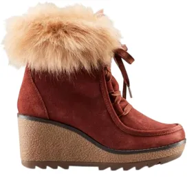 Contoured Midsole Women's Pasha Waterproof Bootie In Russet