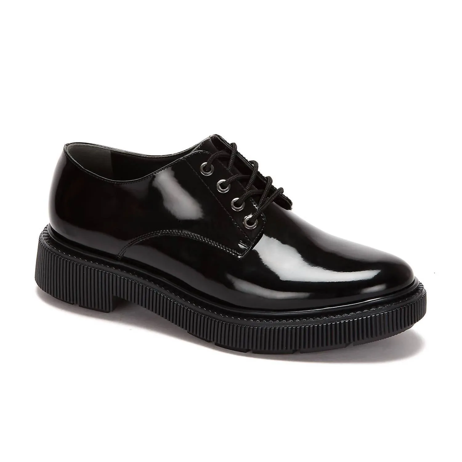 Women's Patent Oxfords In Black On The Go Easy Access