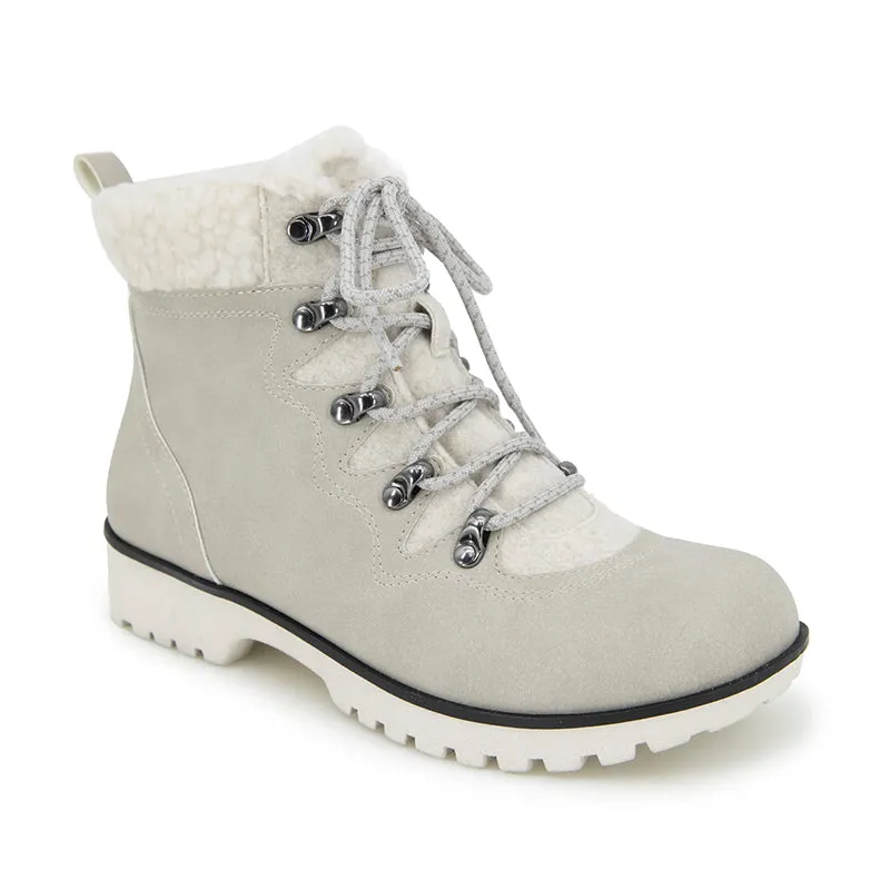 Women's Poland Stone White Synthetic Upper