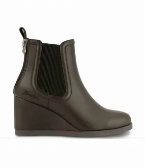 Soldier Ranch Wear Women's Praline Wedge Boot In Black