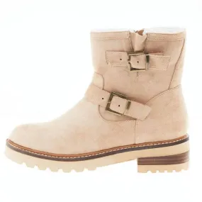 Ankle Support Women's Receipts Bootie In Tan