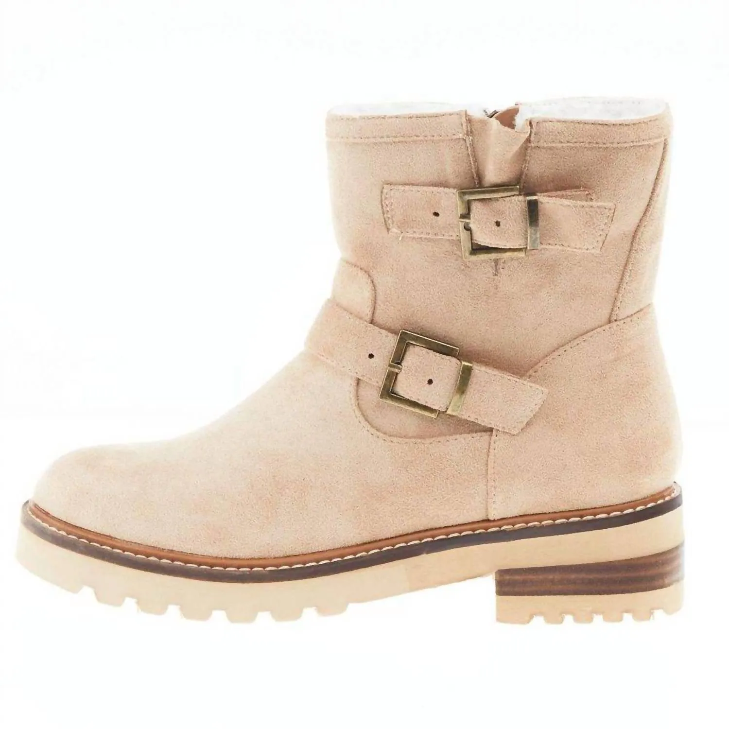 Ankle Support Women's Receipts Bootie In Tan