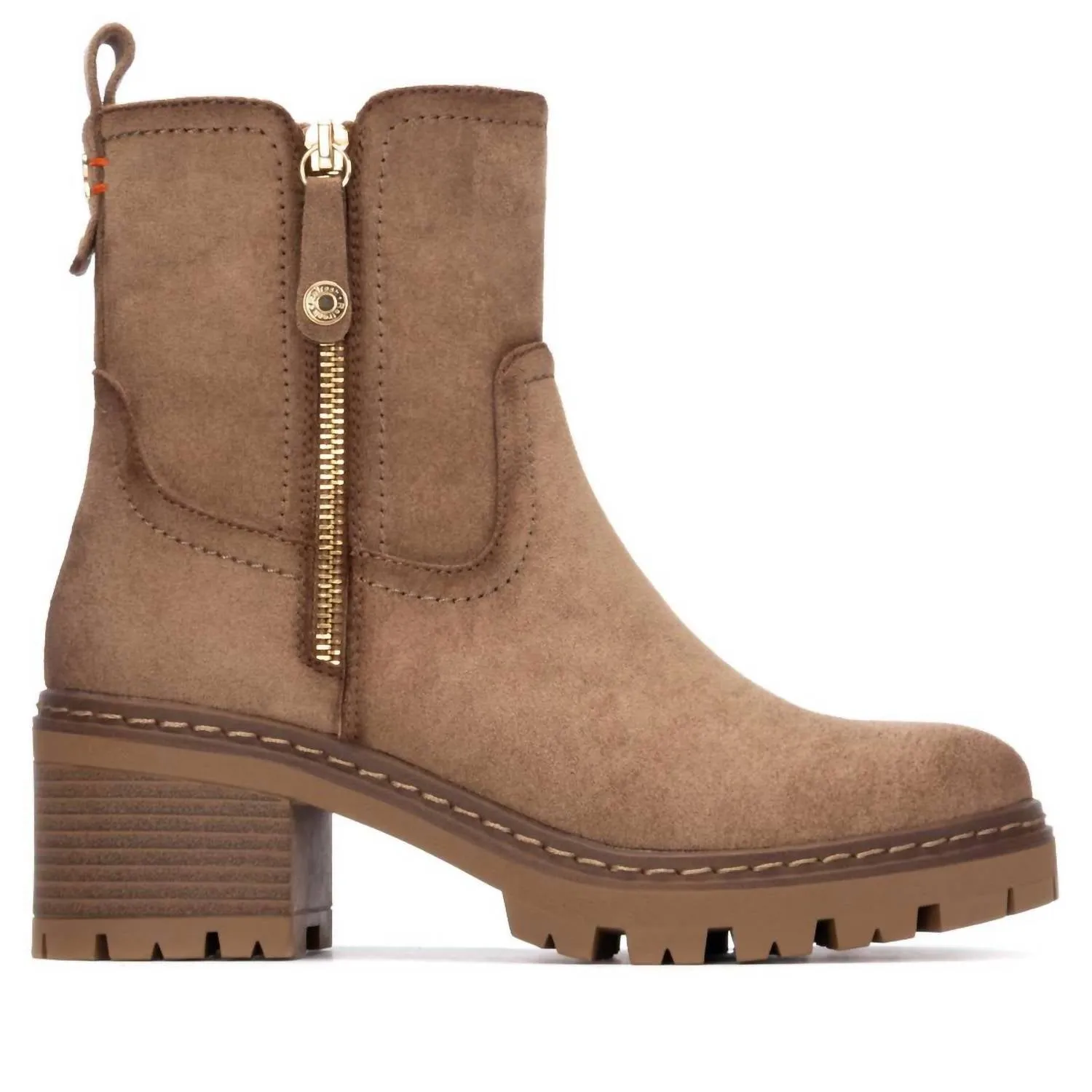 Women's Refresh 173023 Booties In Beige Trendy Protection Durable Layer