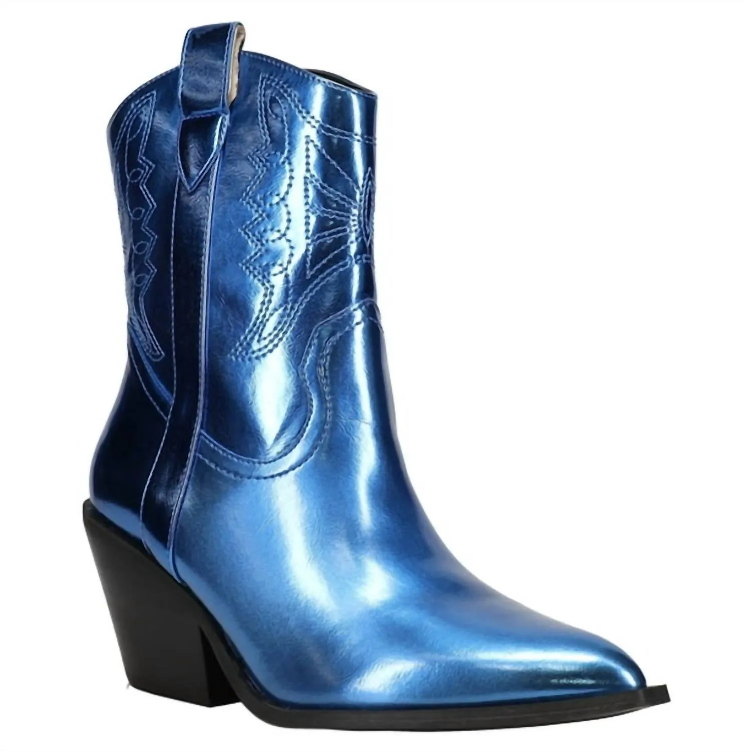 Women's Rowdy Booties In Electric Blue Flexible Frame Trail Exploration