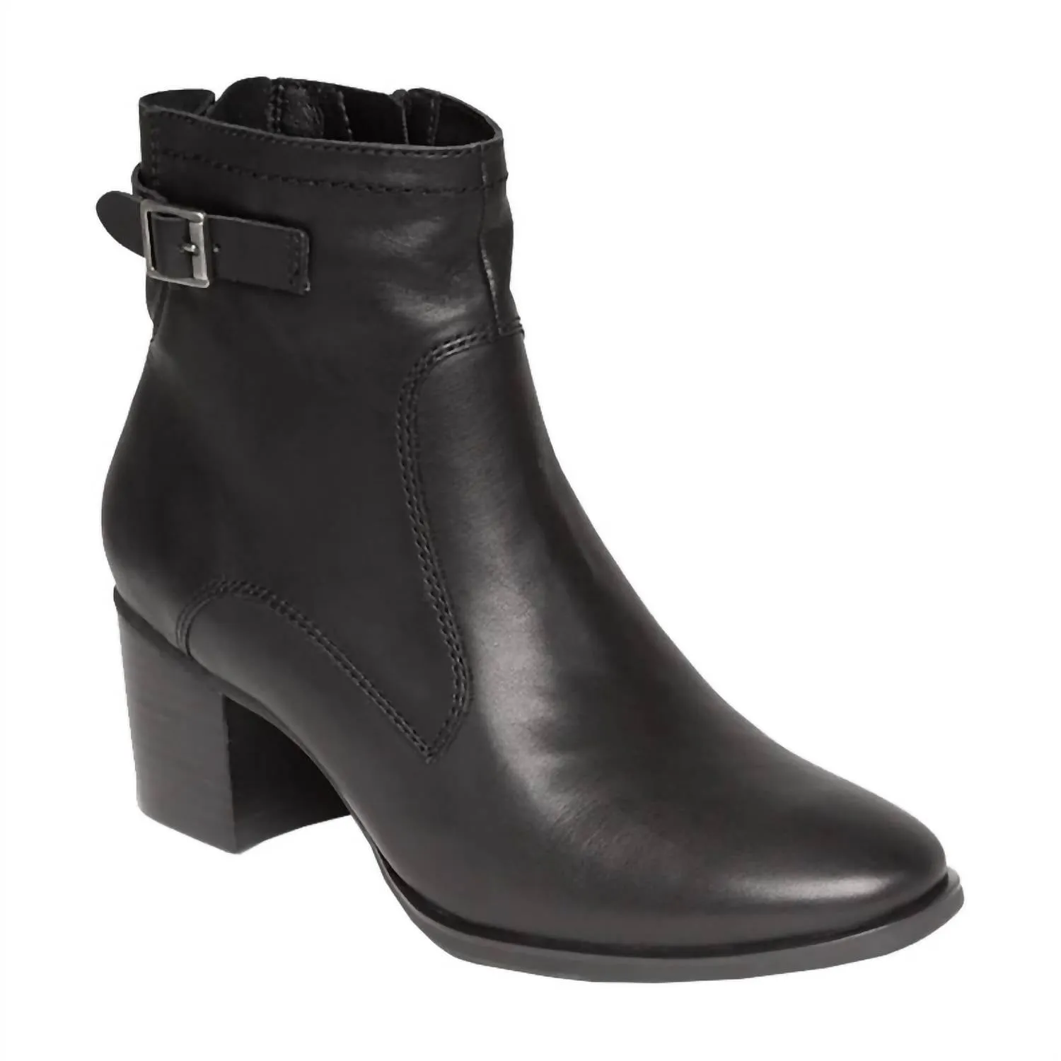 Cushioned Step Weather Resistant User Women's Rubi Ankle Boot In Black