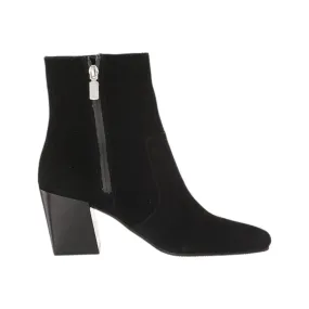 Women's Sadie Suede Ankle Boots In Black Suede Versatile Footwear