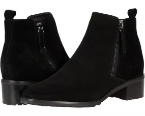 Desert Wear Women's Samara Waterproof Bootie In Black Suede