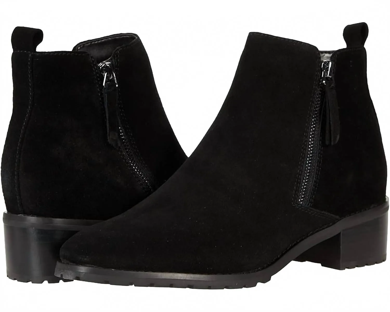 Desert Wear Women's Samara Waterproof Bootie In Black Suede