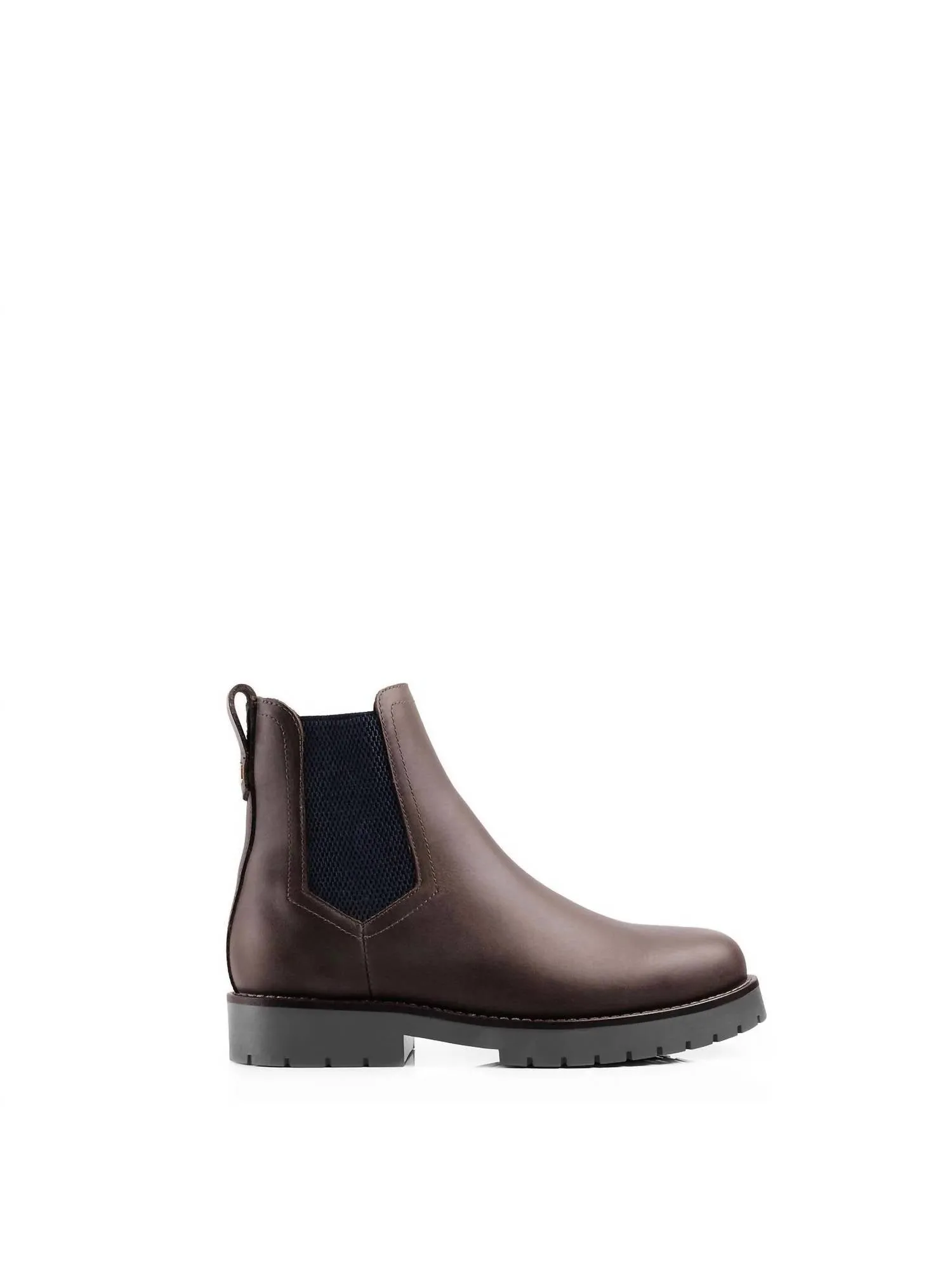 Women??S Sheepskin Boudica Ankle Boots In Mahogany Leather Modern Minimal Daily Comfort