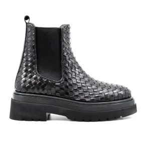 Women's Siena Sierra Boots In Black Molded Arch Contour