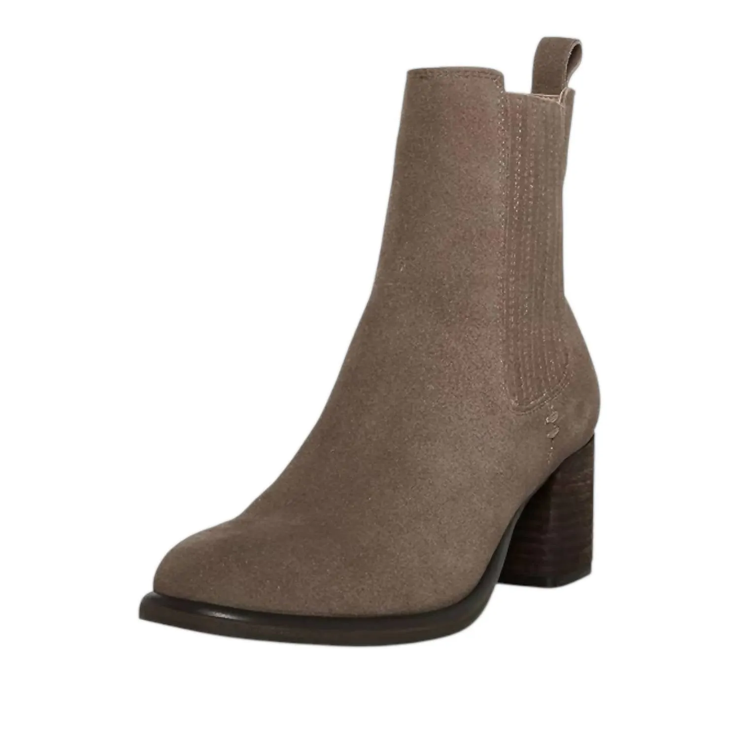 Quick Dry Interior Women's Sonali Ankle Boot In Dark Taupe Suede